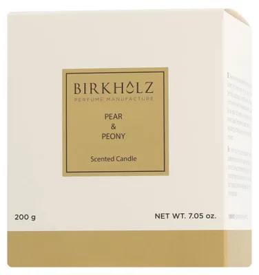 Produktbild von Birkholz Scented Candle Collection Pear & Peony (200 g)