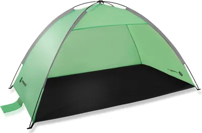 Produktbild von Springos® Premium Strandzelt XXL 210 x 120 x 112 cm mit UV-Schutz und Tragetasche – wasserfestes Familienzelt für Strand, Garten und Camping