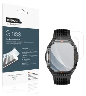 Image de 2x Protection ecrán pour Lgnitek HT38 mat Verre souple Film Protecteur 9H dipos