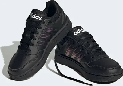 Produktbild von adidas Hoops Core Black Cloud White (GS) - EU 35