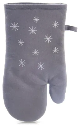 Produktbild von Orion | Küchenhandschuh - Teflonhandschuh - Grau - 17,5x32 cm - Ofenhandschuh - Schutzhandschuh mit Magneten