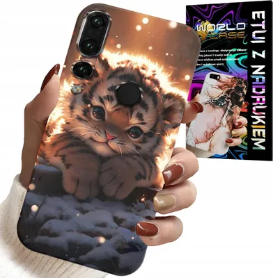 Obrázek produktu pro Pouzdro Pro Huawei P20 Pro - Pouzdro S Potiskem Roztomilého Tygra