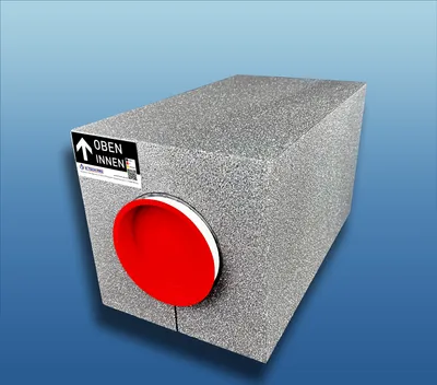 Produktbild von IsoVentBlock - Isolierte Wanddurchführung: System: Ø 125 Wandstärke: 425 mm