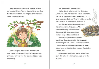 Obrázek produktu pro Rubinia Wunderherz, die mutige Waldelfe (Band 4) - Gefahr im Elfenwald