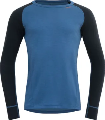 Produktbild von Devold Duo Active Merino 205 Shirt Man Blue/Ink XL Thermischeunterwäsche