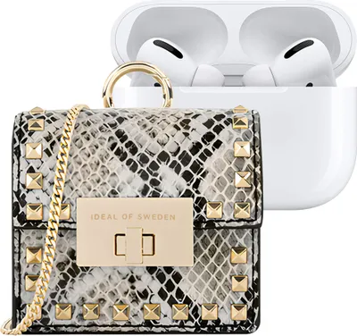 Image de IDEAL OF SWEDEN, mini-étui pour AirPods, modèle Zoe, avec lanière et mousqueton, multicolore