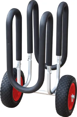 Produktbild von Navyline Aluminium Transport Wagen für SUP oder Surfboard Trolley Strand Buggy