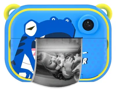 Image de 1001Jouets Appareil Photo Numérique Instantané Enfant - WiFi - Dinosaure