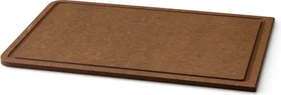 Produktbild von Continenta Tranchierbrett BAND, Schneidebrett, Küchenbrett, Holzbrett, Duracore, Braun, 44 x 29.8 cm, 5414