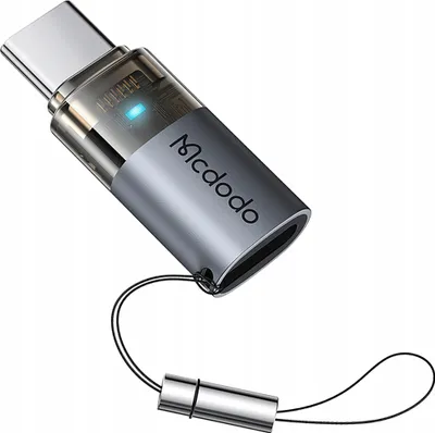 Zdjęcie produktu dla Mcdodo Adapter Przejściówka Usb-C Usb Typ C Do Lightning Iphone 17 Pro Led