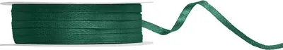 Image de Ruban cadeau en satin vert foncé 50m 3mm de large