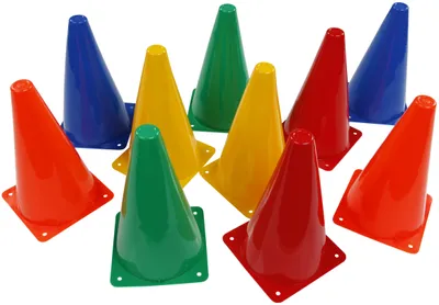 Produktbild von tanga sports® Markierkegel 10er-Set MINI