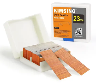 Stiftnägel 23 Gauge, 25 mm, kupferbeschichtet, 10000 Stück