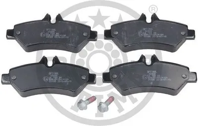 Produktbild von OPTIMAL Bremsbeläge Satz Hinten Bremsklötze passend für MERCEDES-BENZ SPRINTER 3,5-t Kasten (906) BP-12430