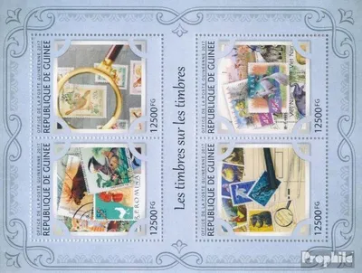 Produktbild von Briefmarken Guinea 2017 Mi 12271-12274 Kleinbogen (kompl. Ausgabe) postfrisch Briefmarken auf Briefmarken