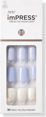 Immagine prodotto di Kiss My Face - imPRESS Nails Lavender Whisper 30 pcs