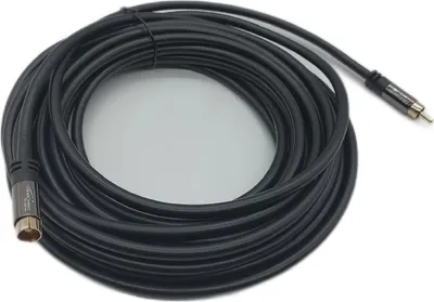 Zdjęcie produktu dla Kabel KabelDirekt cinch do subwoofera 7,5 m kabel koncentryczny odpowiedni do wzmacniaczy (16.29)