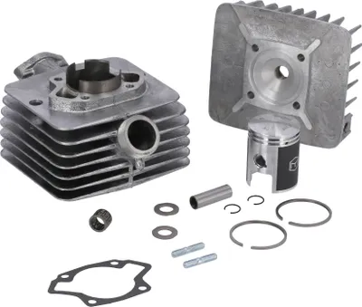 Zdjęcie produktu dla Zestaw: Cylinder kompletny, z Glowica Cylindra i Tlokiem, Simson S 50, Ø45 mm, 63 ccm