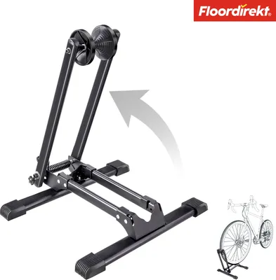 Produktbild von Fahrradständer Bodenparker Finn Faltbarer Stahlständer für Räder von 20" bis 29"
