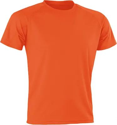 Produktbild von SPIRO S287X | Herren Aircool Tee - Farbe: Orange - Größe: S