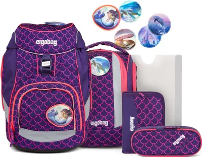 Produktbild von ergobag pack Schulranzen, Set 6-tlg. 20 Liter PerlentauchBär 003