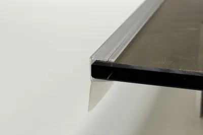 Produktbild von Winddichtprofil Kunststoff für Schiebetüren 230 cm 10 mm Klar