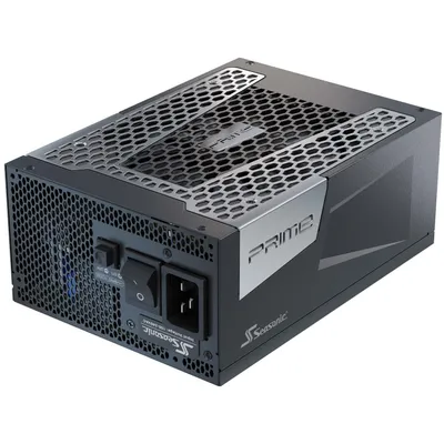Produktbild von Seasonic Prime -TX-1600, 1600 W, 100 - 240 V, 50 - 60 Hz, 15 - 10 A, 125 W, 1600 W