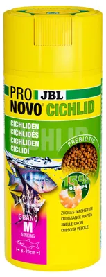 Productafbeelding van JBL PRONOVO CICHLID GRANO M CLICK, inhoud: 250 ml
