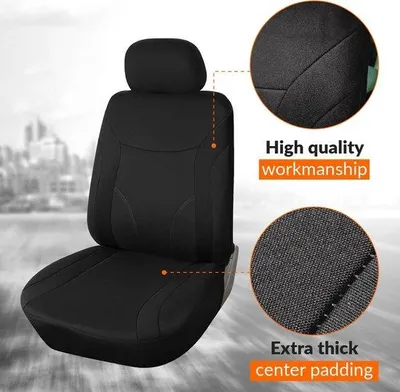 Productafbeelding van Famanu autostoelbeschermers - set van 2 stuks voor de voorstoelen