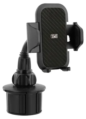 Produktbild von T'nB Smartphone-Halterung für Getränkehalter, Schwarz
