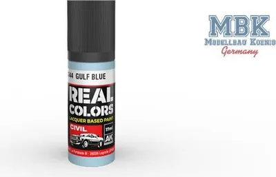Produktbild von AK Interactive S.L. AK-RC844 REAL COLORS: GULF Blue 17 ml