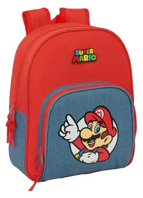 Produktbild von Safta Super Mario 9.5l Rucksack Kinder One Size