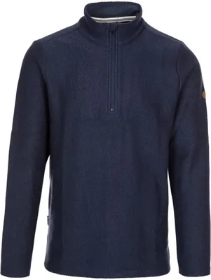 Produktbild von Trespass - "Taddingley" Sweatshirt, mit halbem Reißverschluss für Herren TP5335 (S) (Marineblau)