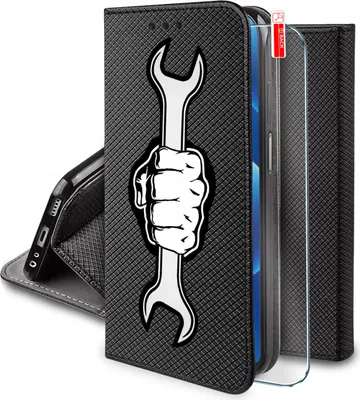 Immagine prodotto di Etui do Xiaomi Redmi 15C 5G MAGNET WZORY CASE + SZKŁO 9H
