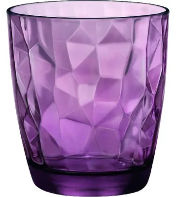 Produktbild von rocco bormioli Glas diamant lila Glas 300 ml (6 Stück)