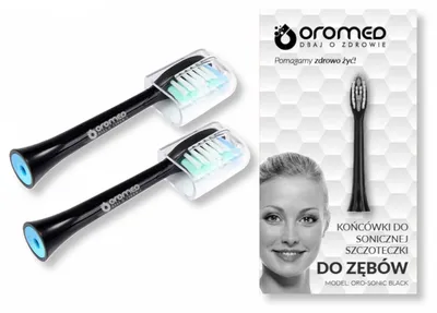 Productafbeelding van Opzetstukken voor de Oromed Oro-Sonic White tandenborstel