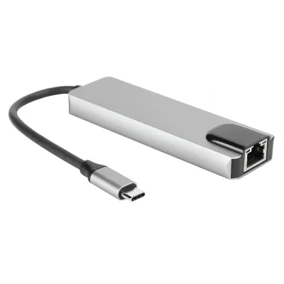 Image de hub Type-C 5 en 1,Hub adaptateur Type-C vers Hdmi,Hub USB,Hub d'expansion Type-C,Hub Type-C,Hub