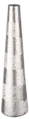 Produktbild von Vase, konisch, "Sinar", Aluminium, silberfarben, VE 2, L.