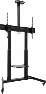 Obrázok produktu pre TooQ FS20406HM-B, 2,54 m (100"), 200 x 200 mm, 1000 x 600 mm, -10 - 5°, Oceľ, Čierna