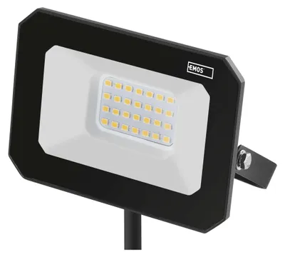 LED reflektor SIMPO 20 W, černý, neutrální bílá