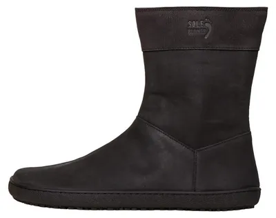 Produktbild von SOLE RUNNER® Winter Damen Barfußschuh Larissa 2 Black,Größe:42,Farbe:Black