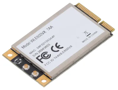 Obrázok produktu pre WLE608VX QCA9882 bezdrôtová karta, Wireless Fidelity 5, 2,4 GHz a 5 GHz, voliteľný dvojpásmový modul, rýchlosť 867 Mb/s pre priemyselný bezdrôtový router (AP)