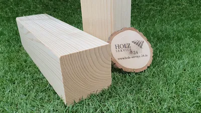 Produktbild von Konstruktionsvollholz Fichte Ständer 80x80mm, Länge 5,00m