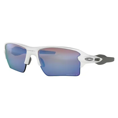 Image de Oakley Flak 2.0 XL 91888259 Polished White/Prizm Deep H2O Polarized Lunettes de sport