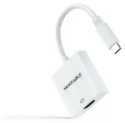Produktbild von Nanocable 10.16.4102, 3.2 Gen 1 (3.1 Gen 1), USB Typ-C, HDMI-Ausgang, 4096 x 2160 Pixel