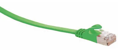 Produktbild von RJ45 Patchkabel U/UTP, m. CAT.7 Rohkabel, 5 m, grün