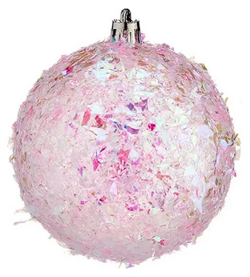 Weihnachtskugeln, mehrfarbig, 8x8x9 cm, Kunststoff, 1 Stück