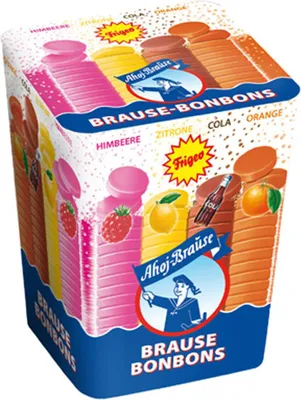 Zdjęcie produktu dla Cukierki sorbetowe Ahoj o pysznym owocowym smaku 125 g