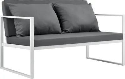 Produktbild von Sonnenschirm Carpi II, Gastronomie Marktschirm, Ø 5m Polyester/Alu Mast weiß 28kg  anthrazit mit Ständer