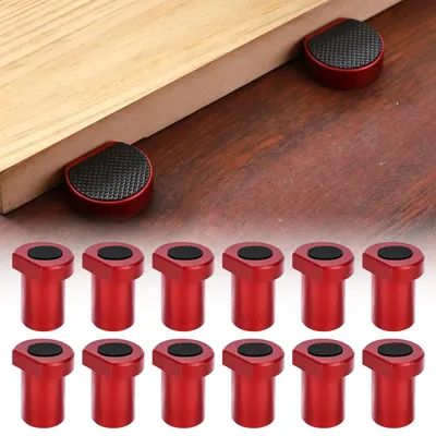 Bankhaken 12 Stück 20 mm Aluminiumlegierung rot